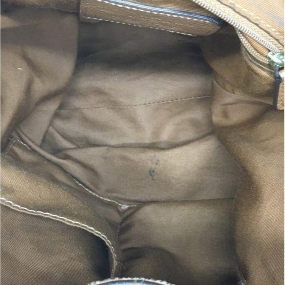 Coach Billie Brown Leather Backpack